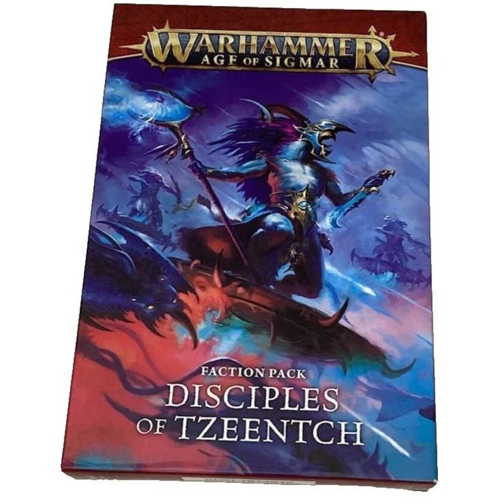Warhammer Age Sigmar Disciples of Tzeentch Faction Pack Cards NEW Sealed